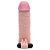 Capa Peniana Realística Vibrador Anel 17,5cm Vipmix - Imagem 13