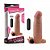 Capa Peniana Realística Vibrador Anel 17,5cm Vipmix - Imagem 6