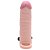 Capa Peniana Realística Vibrador Anel 17,5cm Vipmix - Imagem 17