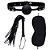 Kit Bondage Mordaça Venda Chicote Lovetoy Vipmix - Imagem 3