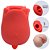 Rosa Vibrador Cúpula Pulsação E Língua Sexy Import - Imagem 12