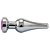 Plug Anal Aço Com Cristal Brilhante Sexy Import - Imagem 10