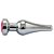 Plug Anal Aço Com Cristal Brilhante Sexy Import - Imagem 8