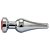 Plug Anal Aço Com Cristal Brilhante Sexy Import - Imagem 7