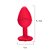 Plug Anal M Silicone Rosa 8,5 X 3,5cm Sexy Import - Imagem 4