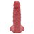 Pênis De Borracha Maciço Color 18,5 X 4,7cm êxtase - Imagem 8