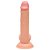 Pênis Realístico Mr. Rude Ventosa 20,5 X 3,8cm Vipmix - Imagem 3