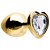 Plug Anal Coração Aço Dourado M Sexy Import - Imagem 8