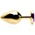 Plug Anal Coração Aço Dourado M Sexy Import - Imagem 27