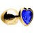 Plug Anal Coração Aço Dourado M Sexy Import - Imagem 5