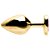 Plug Anal Coração Aço Dourado M Sexy Import - Imagem 24