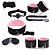 Kit Sado Preto Com Rosa 2 Sexy Import - Imagem 1