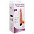 Pênis Com Escroto Vibrador 20 X 4,8cm Sexy Import - Imagem 29