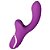 Vibrador Pulsação E Tapping Purple Stick Sexy Import - Imagem 1