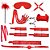 Kit Sado Erótico 11 Itens Bondage Sexy Import - Imagem 11
