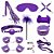 Kit Sado Erótico 11 Itens Bondage Sexy Import - Imagem 9