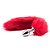 Plug Anal Rabo De Raposa Vermelho Sexy Import - Imagem 1