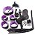Kit Sado Black Wolf Roxo Bondage Sexy Import - Imagem 4