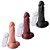 Promoção Prótese Vibrador Com Ventosa 14 X 3,7cm - Imagem 1