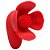 Vibrador Seio Formato Rosa Vecna Alwup Sexy Import - Imagem 2