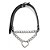 Coleira Bondage Corrente Coração Sexy Import - Imagem 1