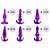 Kit Plug Anal Especial 6 Unidades Sexy Import - Imagem 6