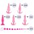 Kit Plug Anal Silicone 6 Unidades Sexy Import - Imagem 5