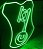 Luminoso Desenho Neon Led, Fabricamos Sob Medida para você, consulte-nos! - Imagem 1