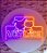 Neon Logo Adesivo - Imagem 1