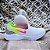 TENIS NIKE SOFT BRANCO COM ROSA E VERDE - Imagem 1