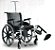 Cadeira de Rodas Manual ULX Hospitalar Ortobras - Imagem 1