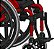 Cadeira de Rodas Pediátrica Mini M Ortobras - Imagem 3