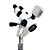 Colposcópio Binocular 5 Aumentos Variáveis (6X 10X 16X 25X 40X) Iluminação de Led - 3 Rodízios Medpej - Imagem 2