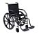 Cadeira de Rodas Simples com Pneus Maciços e Roda em Nylon 101 CDS - Imagem 1