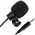 Microfone De Lapela P2 Profissional Stereo Para PC Notebook JH-043 YH - Imagem 2