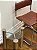 MESA LATERAL LOREN - INOX E VIDRO - Imagem 3