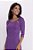 Vestido Midi Lurex Cut Out Roxo - Imagem 2