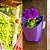Kit 3 Vasos de Feltro na cor Violeta - Color Garden - Imagem 1