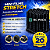 Kit 20 Rolos Filme Stretch Preto Pequeno 10mm x 120mm - Imagem 1
