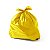 10 pacotes Saco De Lixo 60L Comum - Amarelo 100 un - Imagem 2