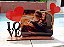 Porta Retrato Love Corações em mdf - Imagem 1