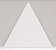 Triangulo 40 cm de base e 35 cm de altura resinado ara sublimação - Imagem 1