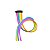 Aplique Colorido Tic Tac Mecha De Cabelo Colorida - Imagem 4