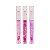 Lip Gloss Ursinho Mágico Brilho Labial Maquiagem Rose Girls Febella - Imagem 3