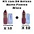 Box com 24 Batom Bala Matte Fenzza Efeito Óleo De Rícino - Cores 3 e 5 - Imagem 6
