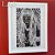 Quadro Xilogravura Índia 48cm x 33cm _ Bacaro - Imagem 1