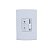 CONTROLE VENTILADOR DESLIZANTE + 1 LAMPADA BRANCO - QUALITRONIX - Imagem 1