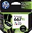 Cartucho HP 667XL Colorido Original DeskJet Ink Advantage 2376, 2776, 6476 - Imagem 1