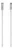 Cabo USB-C para Lightning 1,2m PVC Branco Intelbras EUCL 12PB - Imagem 3
