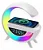 Caixa de Som Bluetooth ZM-G111 com Luminária LED RGB, PowerBank e Carregador por Indução - Imagem 1